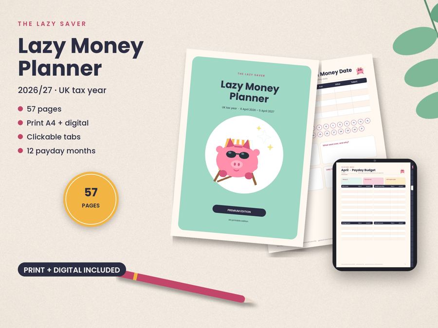 Lazy Money Planner 2026/27