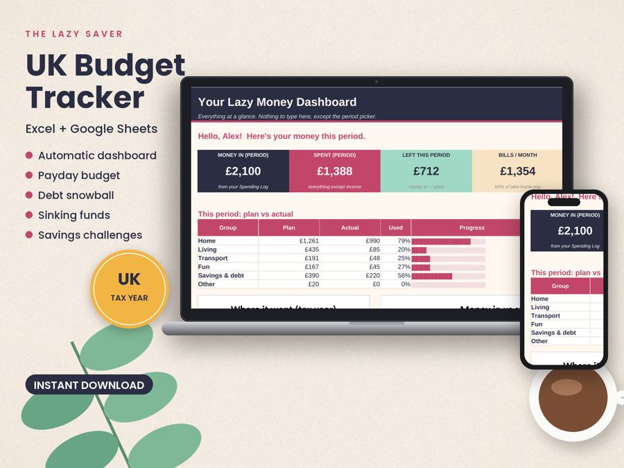 UK Budget Tracker